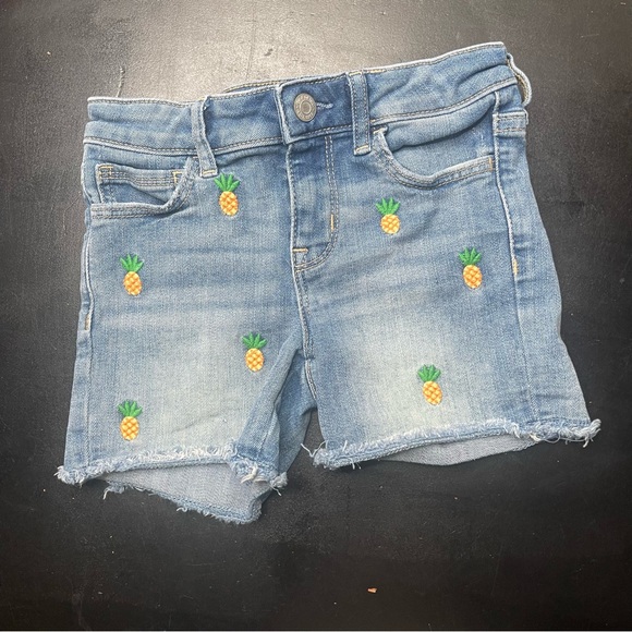 Kids Denim and Black Shorts Bundle 7 girls - Picture 5 of 10